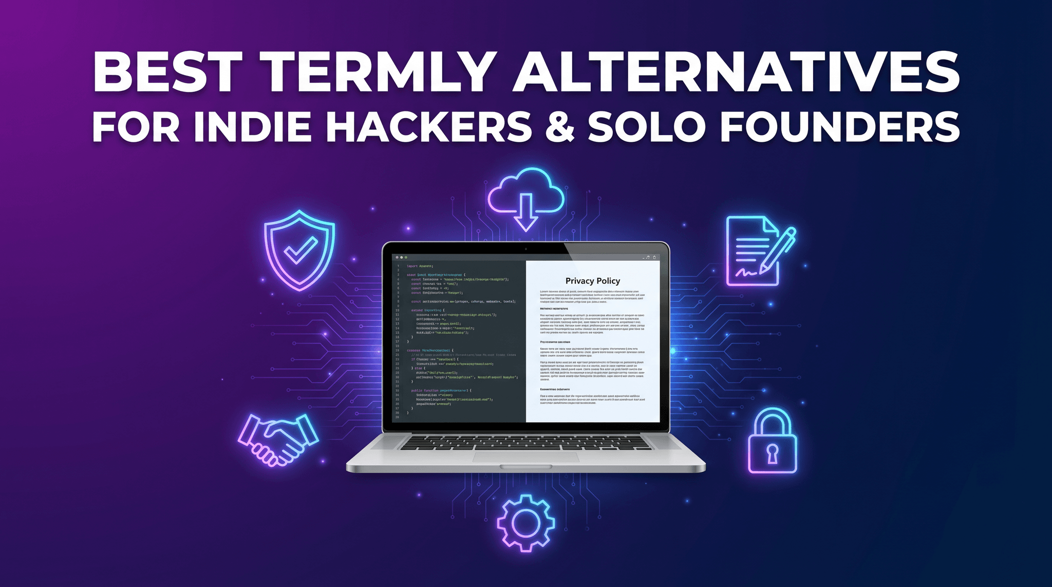 Best Termly Alternatives for Indie Hackers & Solo Founders